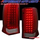 Pair Red Lens LED Taillights for Cadillac 2002-2006 Escalade / Escalade ESV