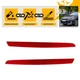 Rear Bumper Reflector Red Fit For Kia Optima 2014-2015 Left+Right Side 2Pcs/Pair