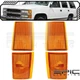 Combo Halogen 4-Piece fits CHEVROLET GMC 88-93 C K PICKUP TRUCK