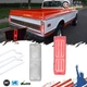 Fits 1967-1972 Chevrolet GMC Fleetside Pickup Truck LED Clear Brake Tail Lights