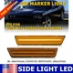 For 2008-2014 Dodge Challenger Front Side Marker Corner Parking Light LED Amber