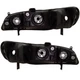PAIR OF HEADLIGHTS FITS NISSAN ALTIMA SE 1998 1999 NUMBER 260109E025 260609E025