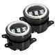 Pair of Bumper Fog Light Driving Lamps LH + RH For Honda CR-Z 2013 2014-2016
