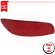 Rear Bumper Reflector REPH731914Q driver side CAPA for 10-12 Hyundai Santa Fe