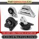 4pcs Engine Motor & Transmission Mount for Chevy Cobalt Pontiac G5 Manual Trans.
