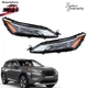 For 2021-2023 Nissan Rogue LED DRL Upper Headlights w/ Halogen Signa Left+Right