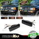 Black Lens Switchback LED Signal Parking Bumper Lights For 84-89 Toyota 4Runner