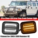 For 2003-2009 Hummer H2 Pair Clear LED Front Corner Turn Signal Parking Light