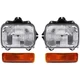 Halogen Headlight Kit For 89-95 Toyota Pickup LH RH with NAL Brand Lamps Model