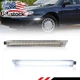 Clear White LED Front Side Marker Lights For 97-03 Chevy Malibu & 04-05 Classic