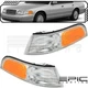 Pair LH RH Halogen Side Markers fits FORD 92-97 CROWN VICTORIA BASE S