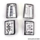 Fit For 94-99 Chevy CK C10 1500 2500 4Pcs Clear Corner Signal Side Marker Lamps
