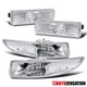 Fit 1993-2002 Chevy Camaro Front Bumper Signal Lights+Rear Side Markers Lamps