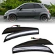 4x LED Front Rear Bumper Side Marker Lights For 2012-2017 Fiat 500 500C Abarth