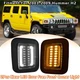 Clear Front Corner Marker Parking Signal Lights Left+Right For 2003-09 Hummer H2