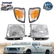 Halogen Headlight Kit For 1997-2000 Toyota Tacoma RWD Left Right Side