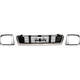 Grille & Headlight Door Kit Plastic for 1989-1991 Toyota Pickup DLX, SR5 FWD