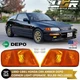 DEPO JDM Amber Front Corner Lights For 1990-1991 Honda CRX / CR-X - US Spec NEW