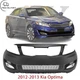 Front Bumper Cover Fascia & Fog Light Assembly Kit For 2012-2013 Kia Optima