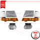 New Fog Lights Driving Lamps set of 6 pc for 1998-2000 Ford Ranger EV, XL, XLT