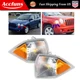 For 07-10 Jeep Compass Front Marker Signal Blinker Corner Parking Light Set Pair