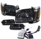 FOR 01-04 TOYOTA TACOMA PICKUP SMOKE HEADLIGHTS W/CORNER SIGNAL+BUMPER+10K HID FOR 01-04 TOYOTA TACOMA PICKUP SMOKE HEADLIGHTS W/CORNER SIGNAL+BUMPER+10K HID