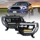 Vland LED Headlight for 2012 2013 2014 2015 Toyota Tacoma Startup&Sequential Set