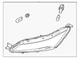 Genuine Nissan Daytime Running Light 26125-6RR0A