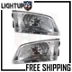 Headlights Headlamps Pair Left right set for 00-02 Mazda 626
