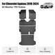 For Chevy Equinox 2018-2024 Car TPE Rubber Floor Mats&Cargo Liner&Backrest Mats