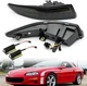 LED DRL/Front Sequential Turn Signal Lights Smoked Lens For 1993-02 Chevy Camaro