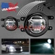 2006 Scion XA Pair of Clear Lens LED Lamp Fog Light Fit Quality Replacement T1