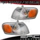 Corner Parking Signal Lights for 1998-2000 TOYOTA COROLLA - Left Right Side Pair