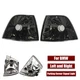 Pair Smoke Car Corner Turn Signal Light Lamp For BMW 3 Series E36 4 Door 1992-98