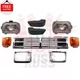 New Front Grille Headlamp Corner Light Set of 9PC Fits 1987-1989 Toyota 4Runner