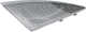 URO Parts 99663104600 Headlight Trim Reflector, Clear Right Black 