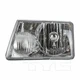 TYC Headlight Assembly Left 20601400 6L5Z13008BA for Ford