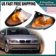 2x Headlight Corner Light Turn Signal Lamp For BMW 3-Series E46 2002-05 4 Door