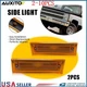 2-20X Side Marker Lights Amber Lens For Chevy GMC Pickup Truck 1981-1991 C10 C20