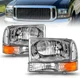 AmeriLite for 1999-2004 Ford Super Duty F250 F350 F450 F550 | Excursion Chrome F