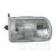 One New TYC Headlight Assembly Right 20359300 ZZM051030 for Mazda