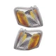 Set of 2 LH & RH Side Corner Lamp Lens and Housing Fits Ford Explorer Sport Trac