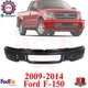 Front Bumper Painted Black Steel For 2009-2014 Ford F150 FO1002414 9L3Z17757CPTM