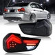 Smoked LED Tail Lights For BMW E90 3 Series Sedan 2009-2012 Brake Rear Lamps Set