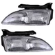 For Chevrolet Cavalier 1995 1996 1997 1998 1999 Pair Headlights