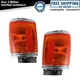 Corner Marker Light Set Fits 1987-1988 Toyota Pickup TO2520117 TO2521119