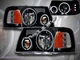 2001-2011 FORD RANGER HEADLIGHTS CCFL TWIN HALO LED BLACK NEW 2001-2011 FORD RANGER HEADLIGHTS CCFL TWIN HALO LED BLACK NEW