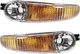For 2001-2007 Sierra 1500 Parking Light Front Amber Plastic SET PAIR