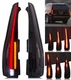 For 07-14 Chevrolet Tahoe Suburban GMC Yukon SMOKED LED Tail Lights w/Animation