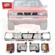 New For 93-94 Nissan D21 / 95-97 Front Grille Chrome Headlights Corner Lights